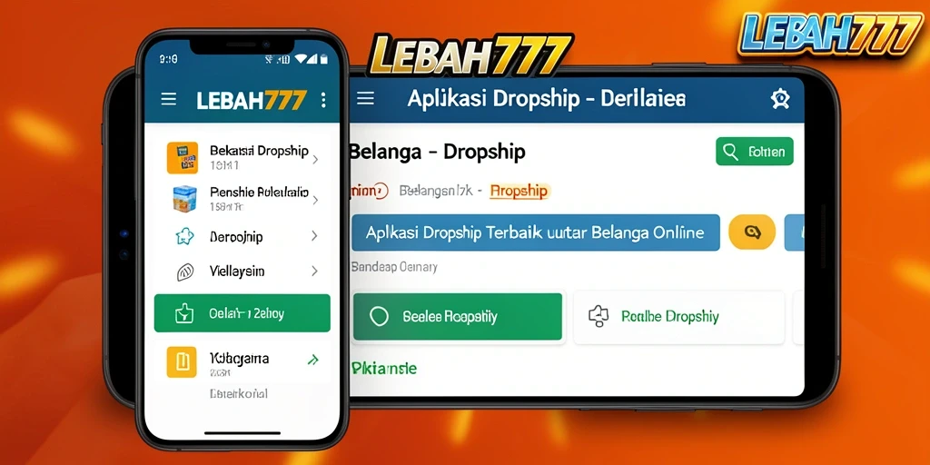 Tampilan antarmuka LEBAH777 yang menarik dan fungsional untuk Dropship.