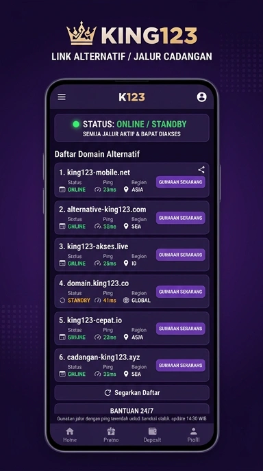 Link Alternatif king123 untuk Akses Mudah